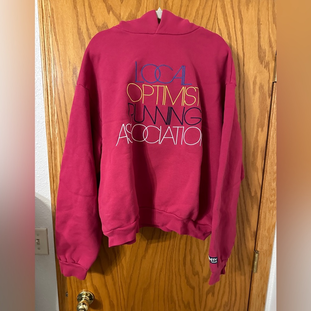 Madhappy Pink Sweatshirt - Local Optimist Running Association